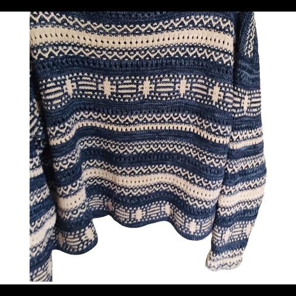 RALPH LAUREN Lauren Knit Sweater Blue Size XXL - Picture 4 of 7